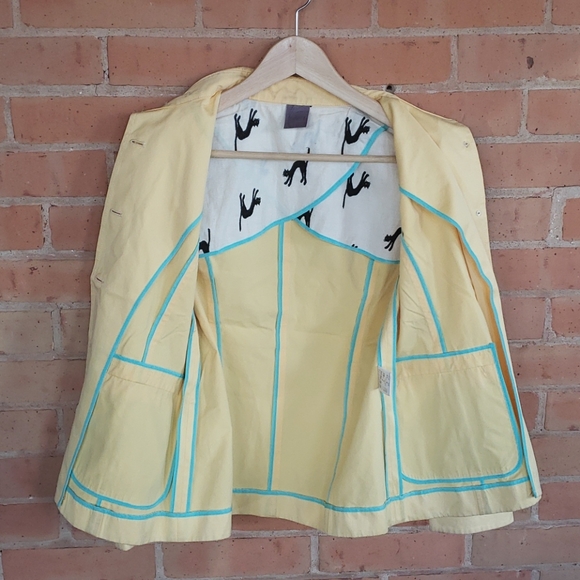 Yangany yellow 💛 coat size 38 - Picture 1 of 6